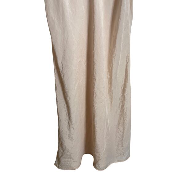 CP Shades Faye Slip Dress Cotton Silk in Peach  Lighweight Womans Medium - Picture 5 of 9
